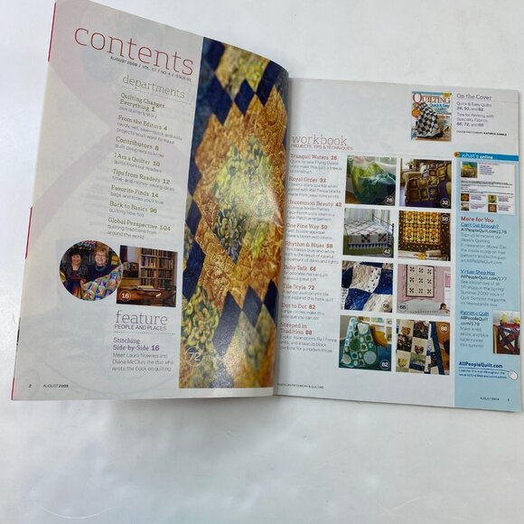 American Patchwork & Quilting Magazine August 2009 Issue 99 Quick & Easy Quilts - Picture 3 of 7